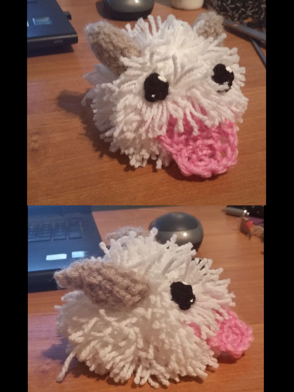 crotchet and pom pom poro