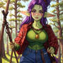 Lixny the Goblin Woodland Surveyor by BeautiesandB