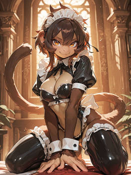 My Beautiful Monkey Maid by Kiyarael