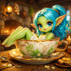 My Teacup Goblin Tweet by GoblinDolly
