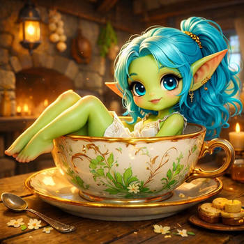 My Teacup Goblin Tweet by GoblinDolly