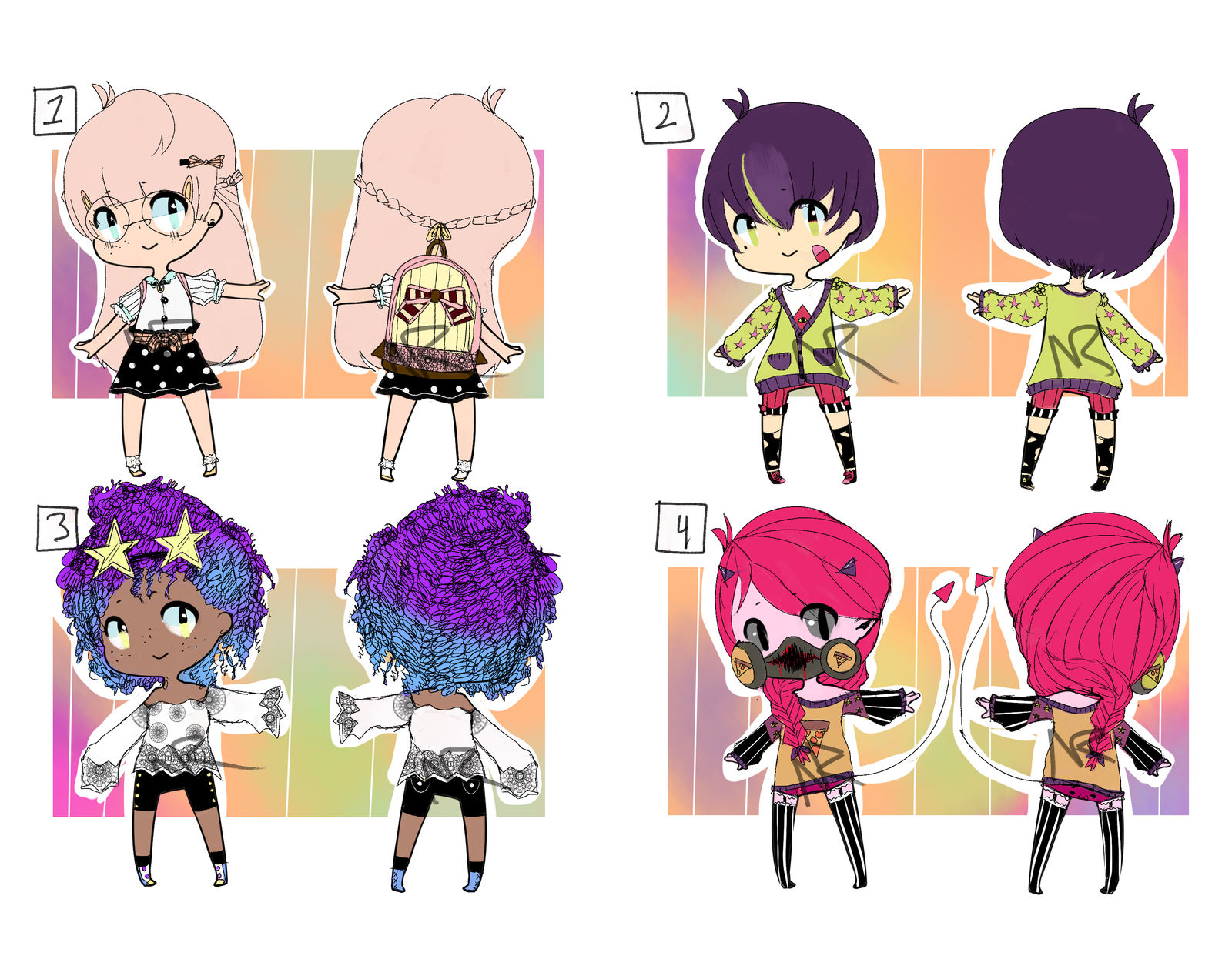 Adopt Set[Closed: Points/Paypal Auction]