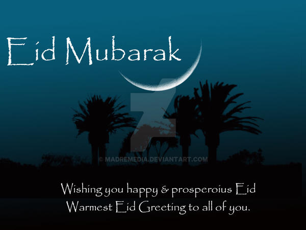 Eid Mubarak Greeting