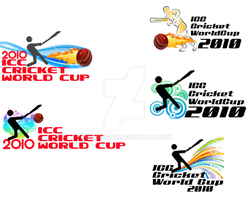 ICC 2010 World Cup Logos by MadreMedia on DeviantArt
