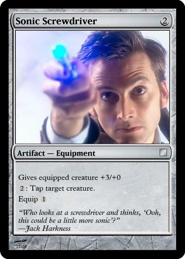 MtG: Sonic Screwdriver