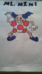 Mr. Mime (Pokemon Red, Blue, Green, Yellow and up)