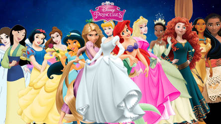 Disney Princess Wallpaper (With Moana and Leia)