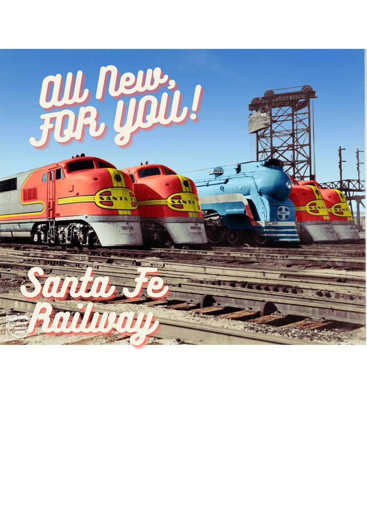 ATSF Poster by TRAINZRCOOL on DeviantArt