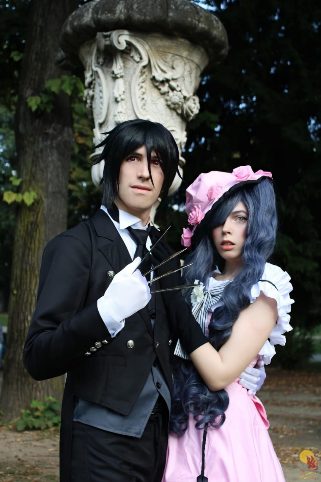 Black Butler / Kuroshitsuji- Ciel Phantomhive and Sebastian Michaelis -  CosplayFTW