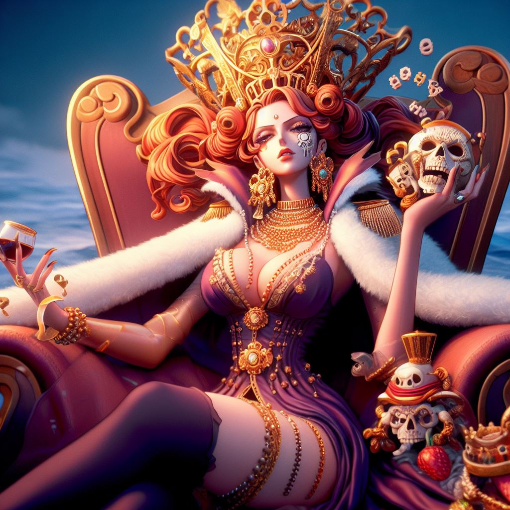 Empress Nami with the Goru Goru no mi 1 by corruptionwriter on