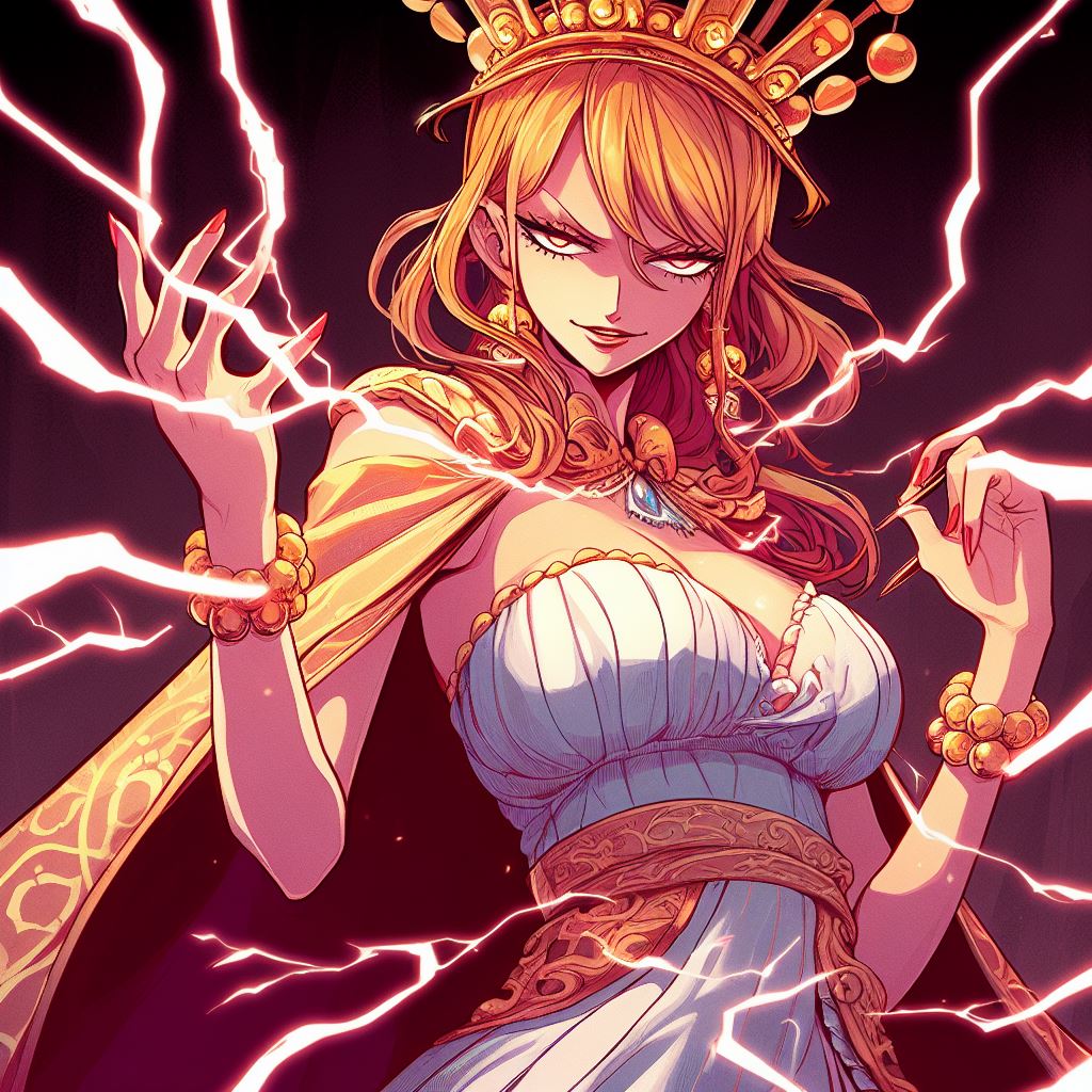 Empress Nami with the Mero Mero no mi 1 by corruptionwriter on