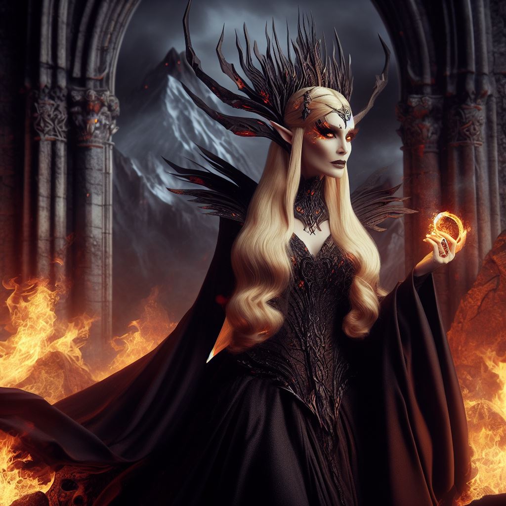 Galadriel G Rune Galadriel 17 - The Foundations of the Earth! by corruptionwriter on ...