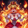 Peach Powers Up 5 - Fire Flower