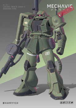 Lucius Trio's Zaku II Ground Type