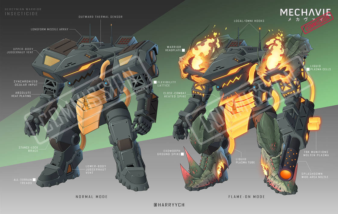 Hercynian Warrior Insecticide by HarryYCH on DeviantArt