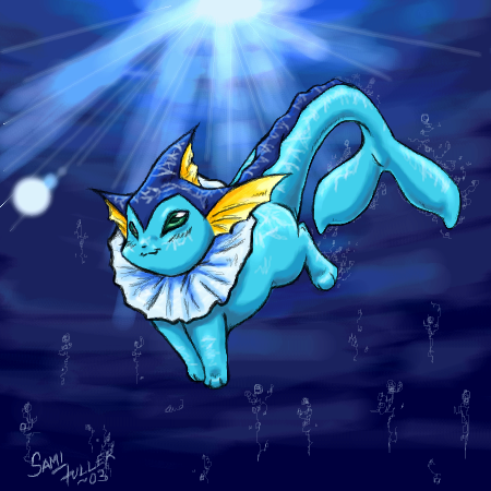 Blarg a Vaporeon