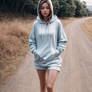 Woman in a Hoodie