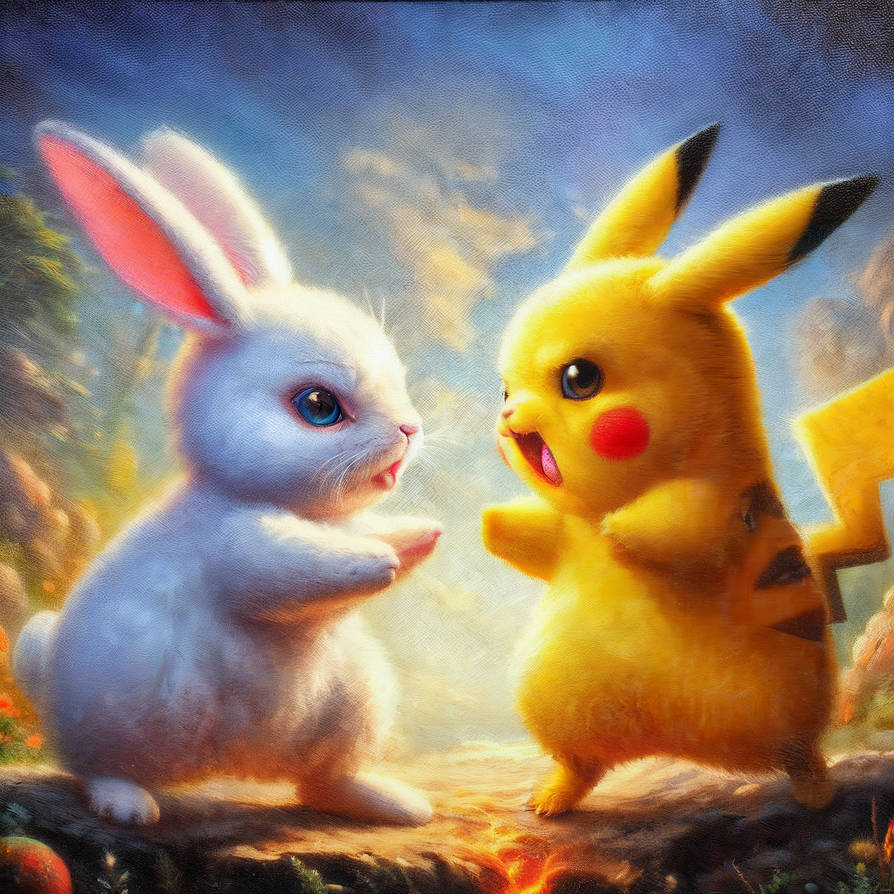 Pika Rabbit Not Mouse Rabbit vs Pikachu by Swimming-Trex on DeviantArt