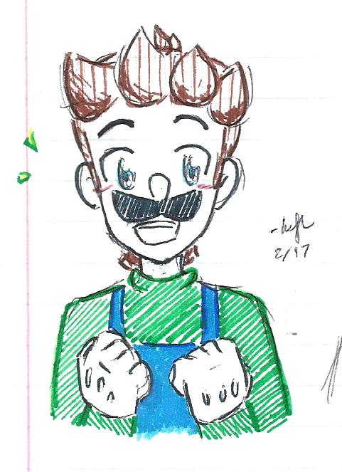 Colourful Luigi