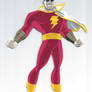 Shazam / Captain Marvel (JLU) paper cutout