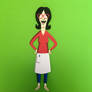 Linda Belcher paper cutout