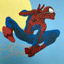 Ultimate Spider-Man paper cutout