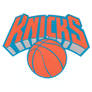 New York Knicks logo paper cutout