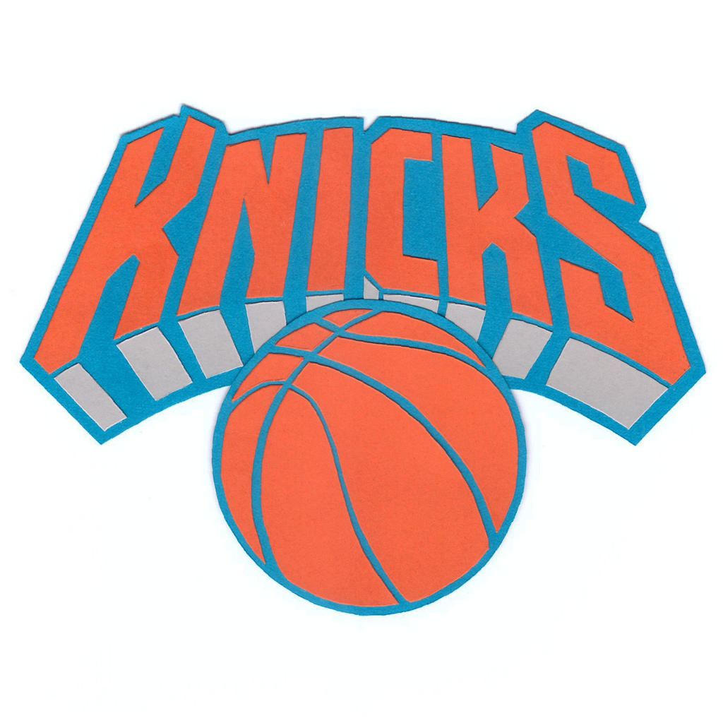 New York Knicks logo paper cutout by say-andy on DeviantArt