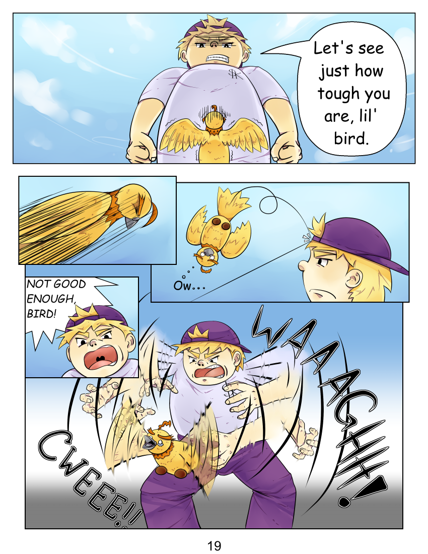 Golden Pigeon Chapter 1 page 19