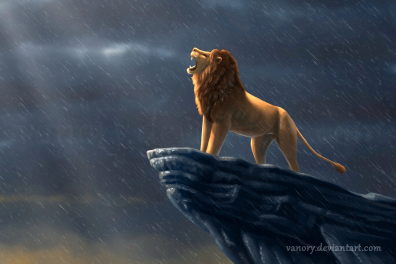 King Of Pride Rock By Vawie Art On Deviantart King Of Pride Rock By Vawie Art On Deviantart