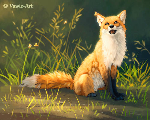 Happy Fox