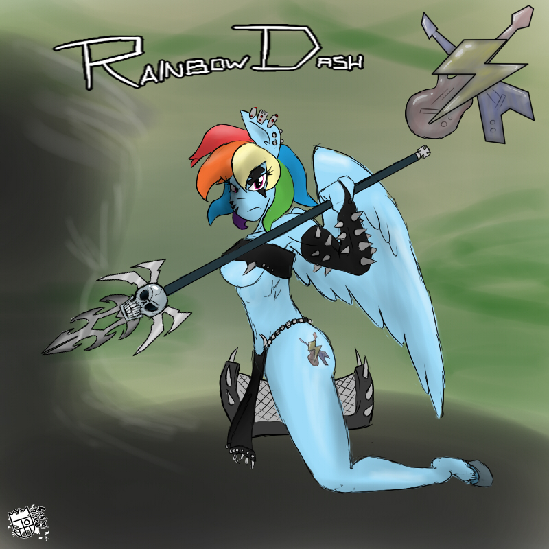 Brutal Rainbow Dash