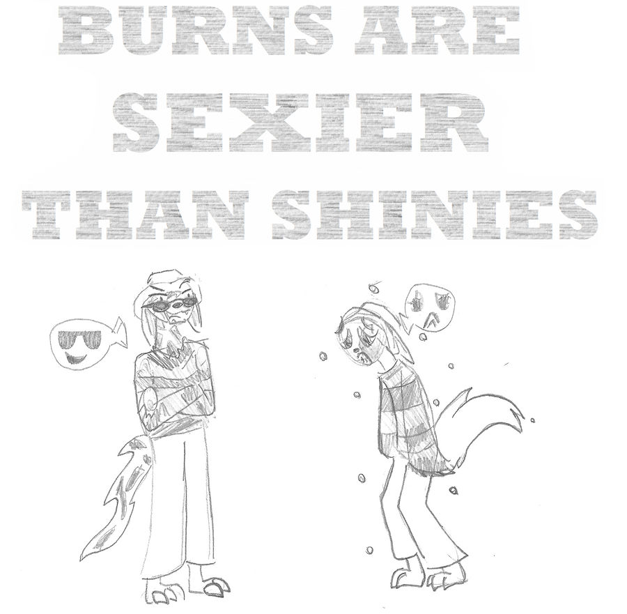 BURNS ARE SEXIER