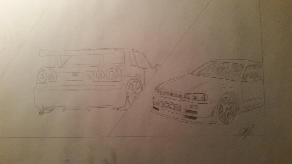 Skyline R34 by submiN999 on DeviantArt