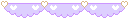 lavender fabric border f 3