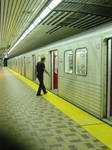 Lines in a Toronto Subway by Bayho