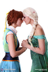 Elsa and Anna - Frozen Fever