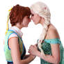 Elsa and Anna - Frozen Fever