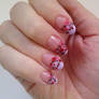 Flower crown nails 2