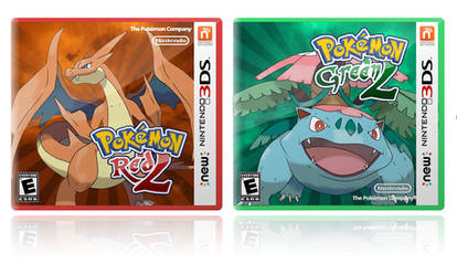 Pokemon Red 2 / Green 2 Fake Box Art