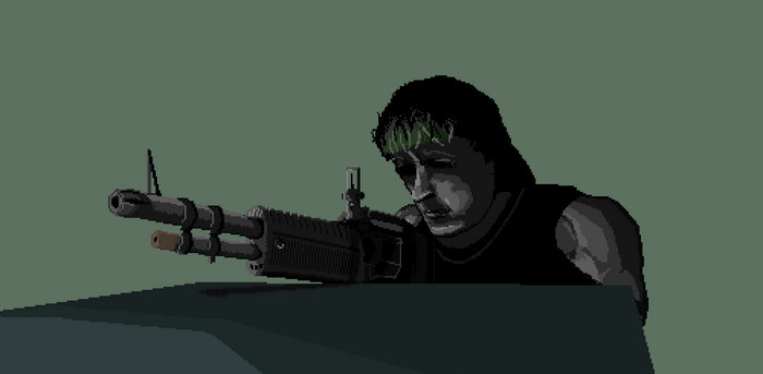 Pixelated Rambo Explore the Best Rambo Art | DeviantArt