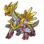 Golden Vidragon Pokemon Sprite