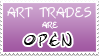 Art Trades Open Stamp by izka197