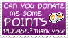 Points Please Stamp by izka197