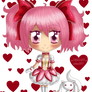 .: Chibi Madoka and Kyubey :.