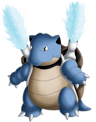 Pokedex 009: Blastoise- Hydro Pump