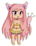 [Commission] Gijinka Poke Chibi Skitty Blink by izka197