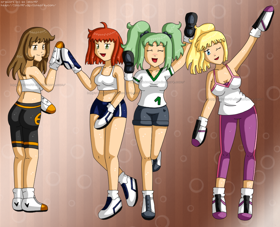 [Commission] Sport Ladies v2 shoes