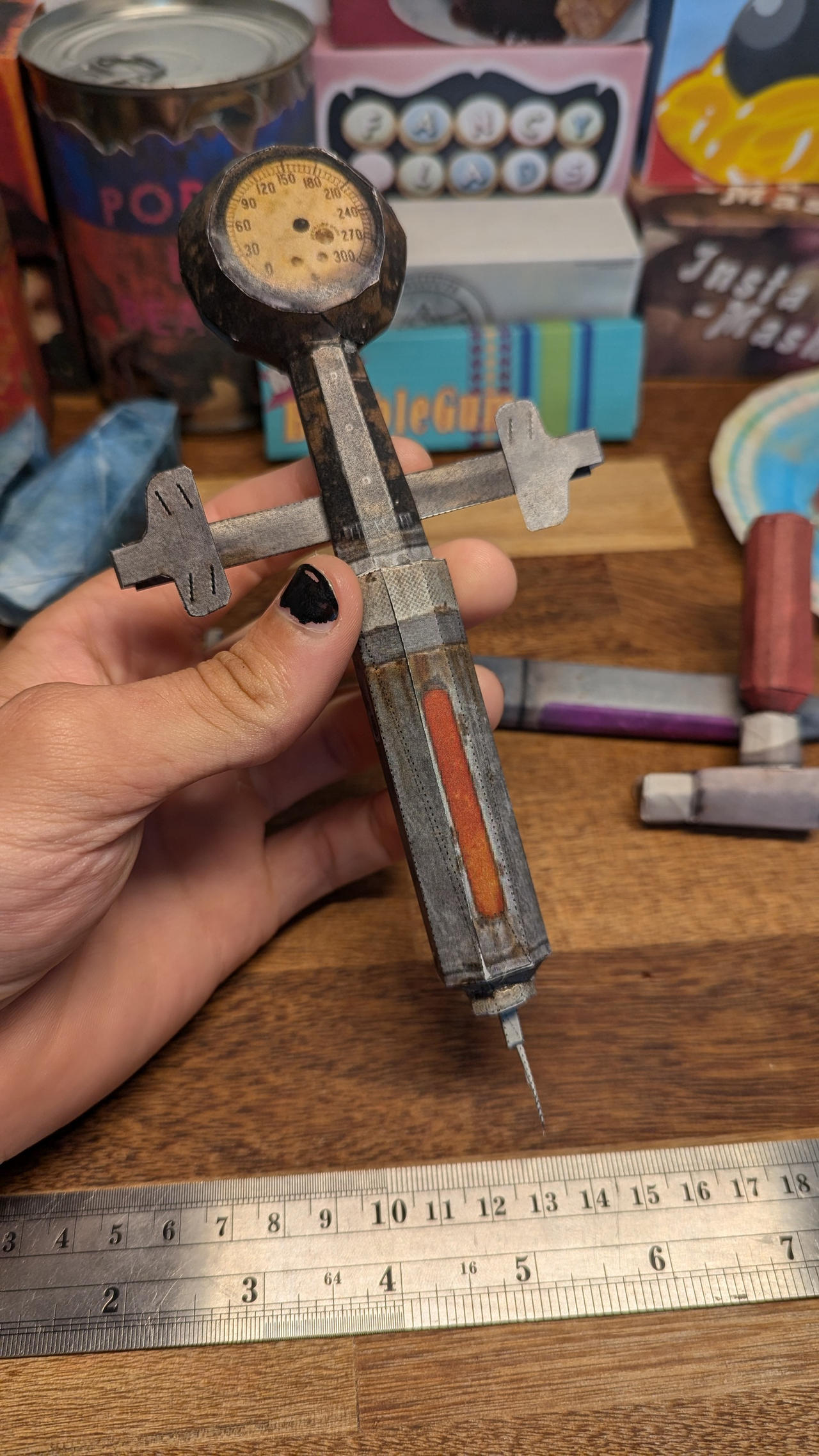 Fallout Stimpak Papercraft by Slimiestgaming on DeviantArt
