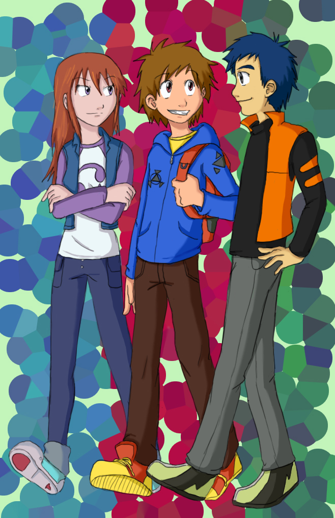 team of digimons by 2006famf on DeviantArt